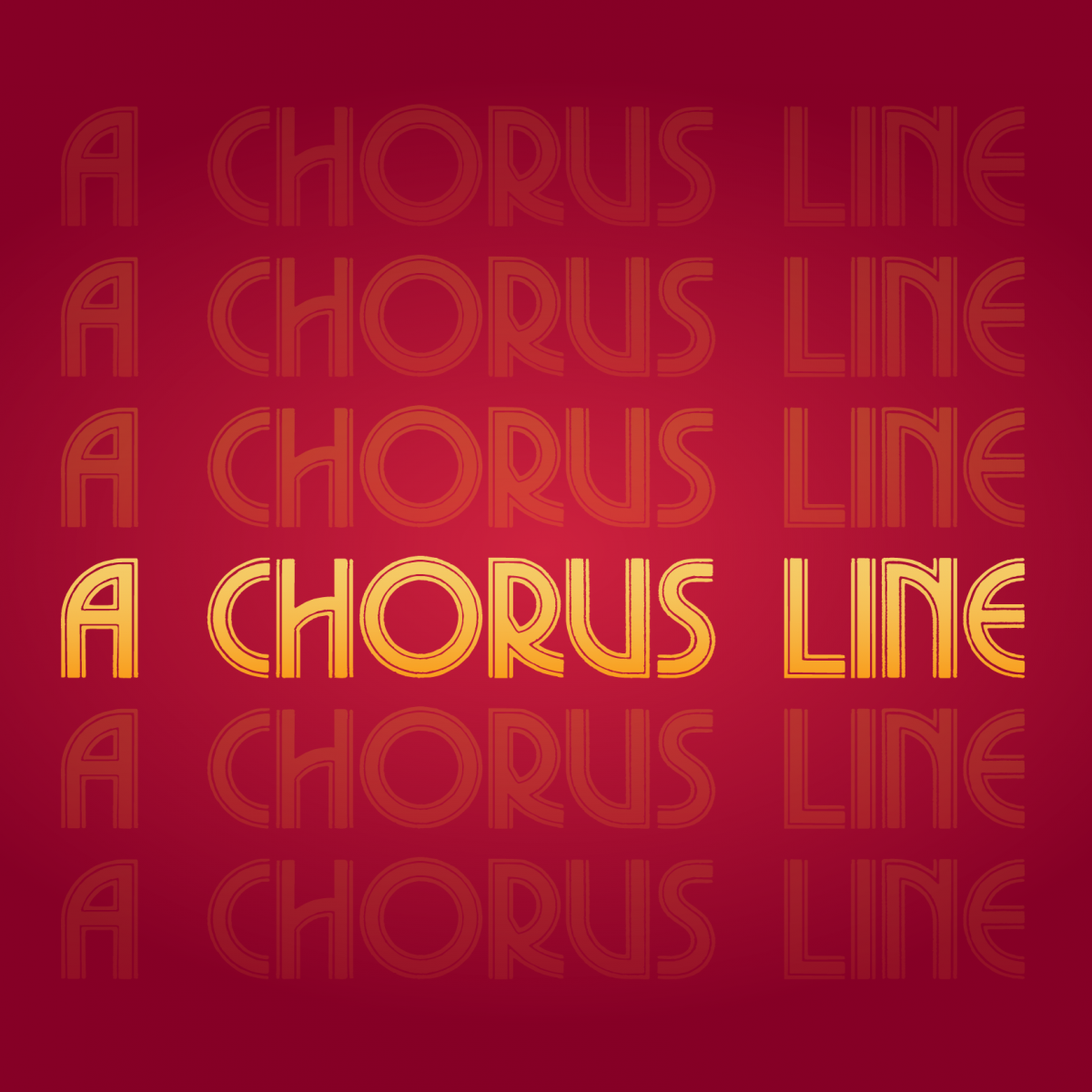 A Chorus Line poster