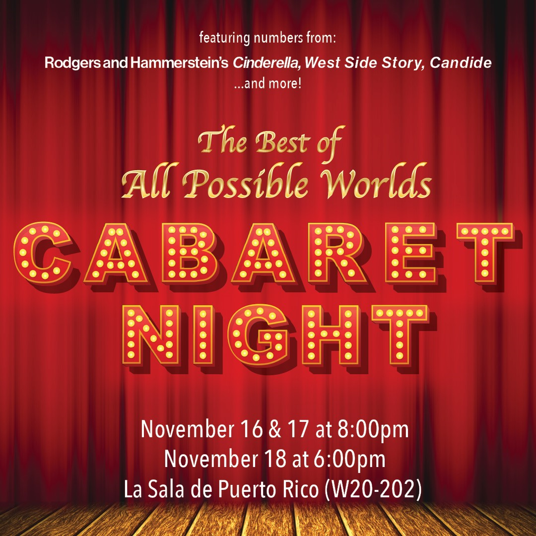 MTG Cabaret Night poster