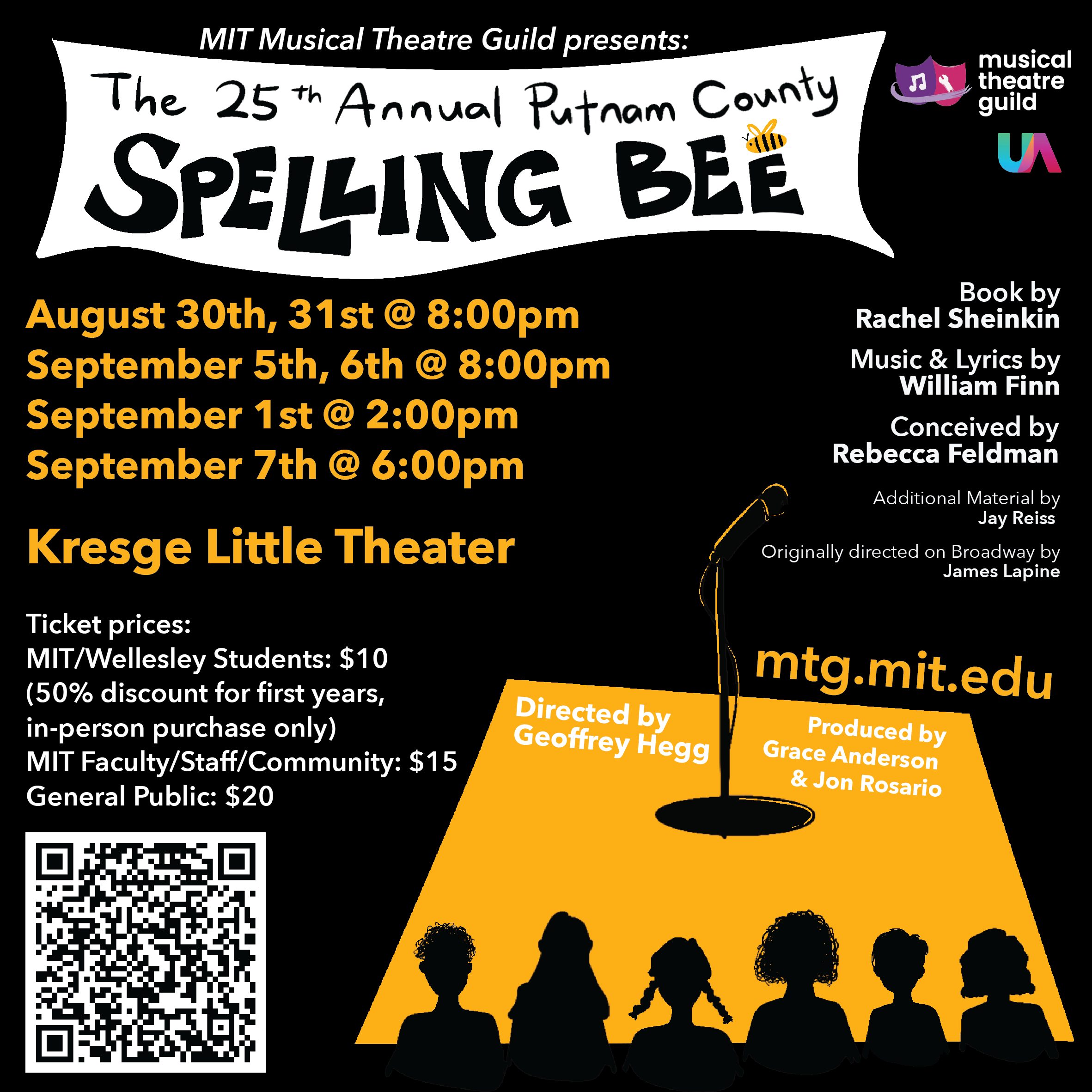 The 25th Annual Putnam County Spelling Bee poster